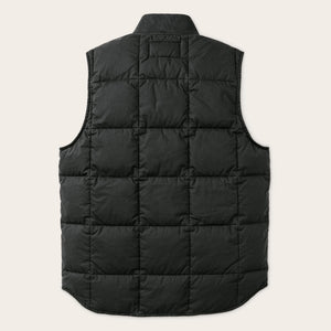 Heritage cotton down vest by Filson | Black (Black)