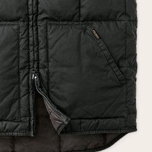 Heritage cotton down vest by Filson | Black (Black)