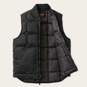 Heritage cotton down vest by Filson | Black (Black)