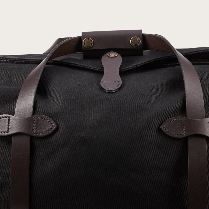 Small rugged twill duffle by Filson | Black (Black)