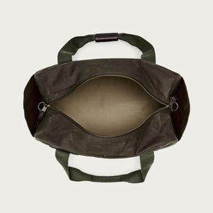 Tin cloth medium duffle bag by Filson | Otter green (Green)