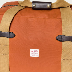 Tin cloth medium duffle bag by Filson | Rust (Red)