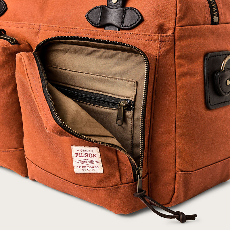 48 hour duffle bag by Filson | Rust (Red)