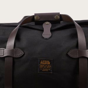 Small rugged twill duffle by Filson | Black (Black)