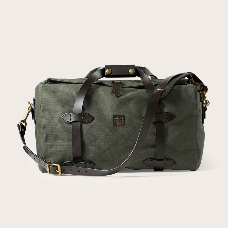 Small rugged twill duffle by Filson | Otter green (Green)