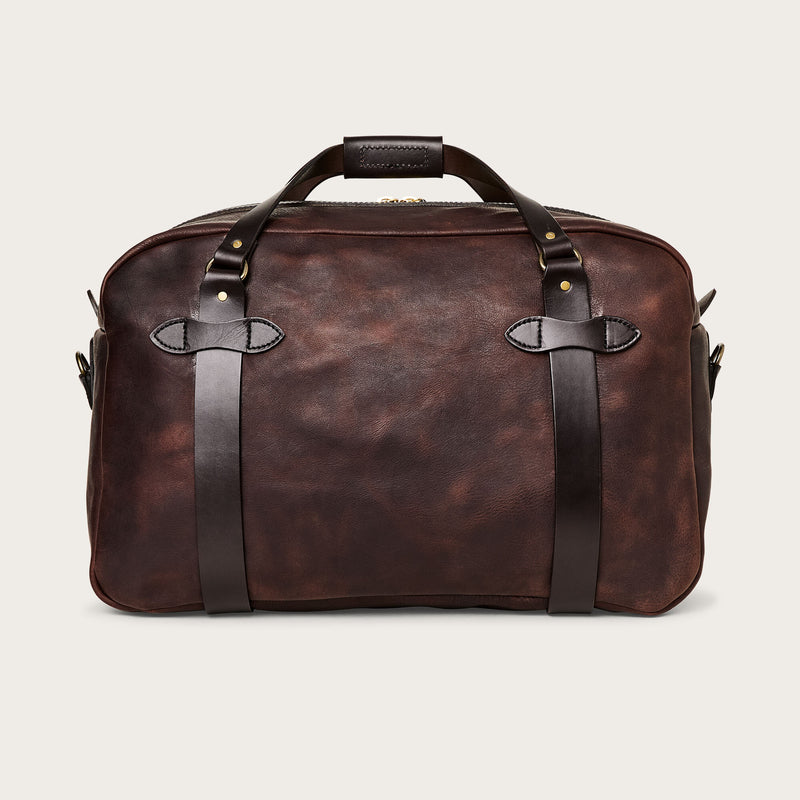 Heritage leather medium duffle bag by Filson | Ballard brown (Brown)