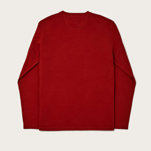 280g merino wool crewneck by Filson | Red oak (Red)