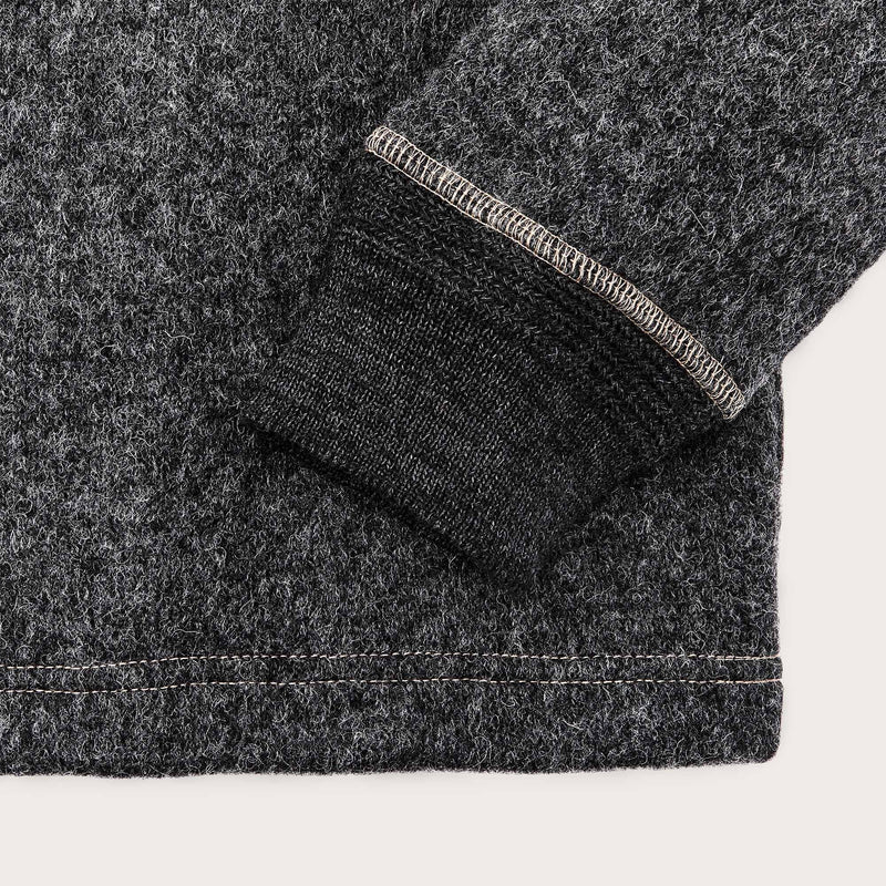 Keyport wool crewneck by Filson | Charcoal heather (Gray)