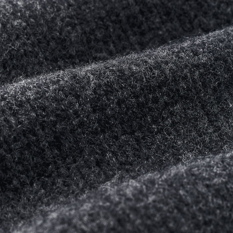 3-gauge alpaca blend sweater by Filson | Black heather (Gray)