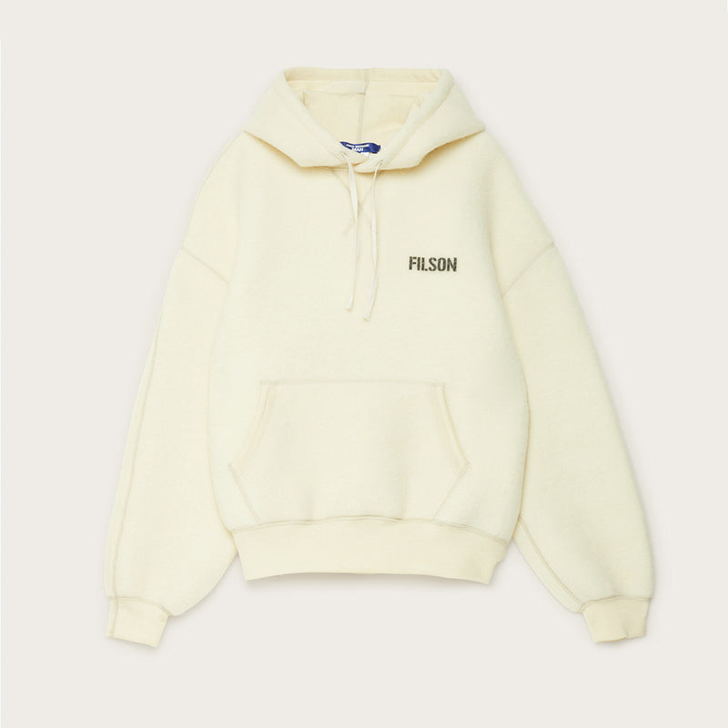 Filson × junya watanabe hoodie en laine graphique par Filson | Off white (Beige)