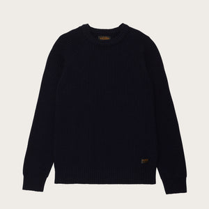 Cascade rib crewneck by Filson | Dark navy (Blue)