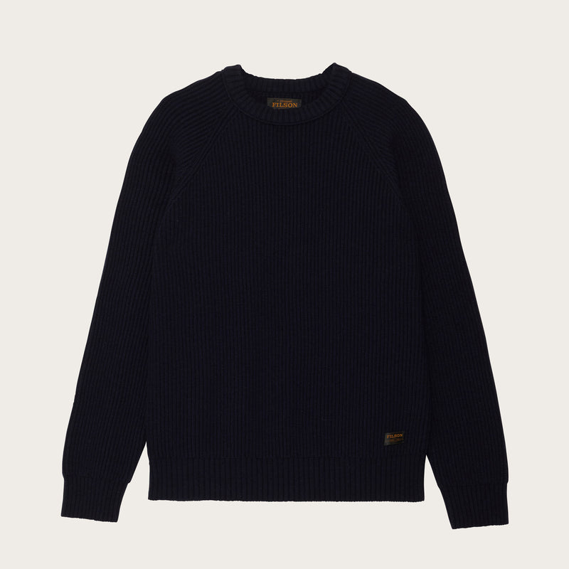 Cascade rib crewneck by Filson | Dark navy (Blue)
