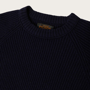 Cascade rib crewneck by Filson | Dark navy (Blue)