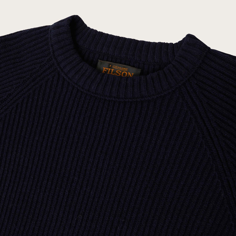 Cascade rib crewneck by Filson | Dark navy (Blue)