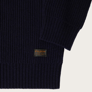 Cascade rib crewneck by Filson | Dark navy (Blue)