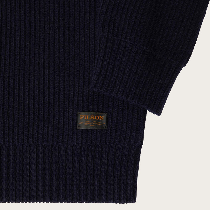 Cascade rib crewneck by Filson | Dark navy (Blue)