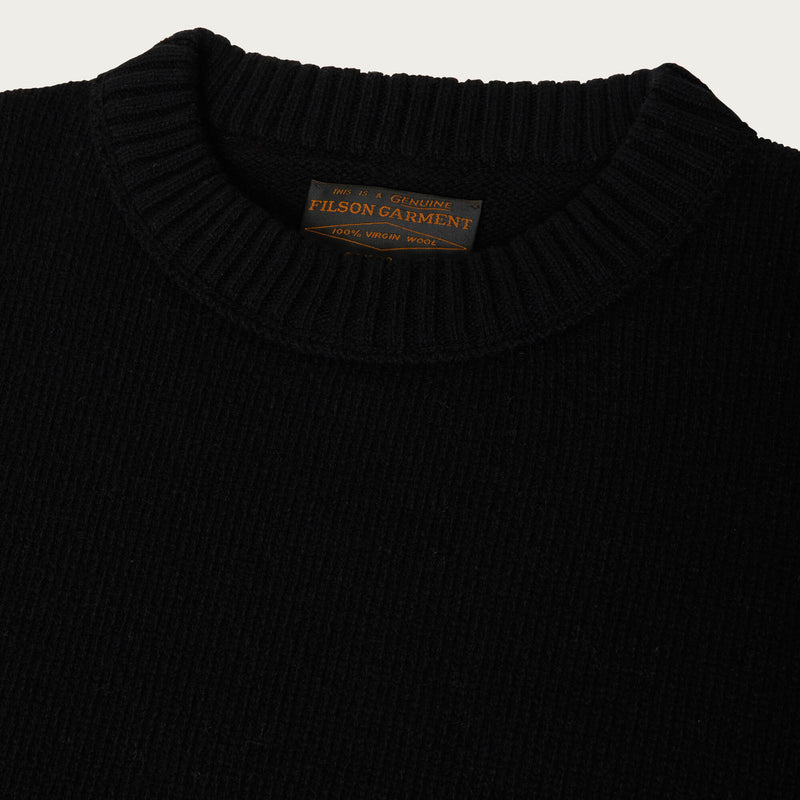 Tacoma crewneck sweater by Filson | Black (Black)