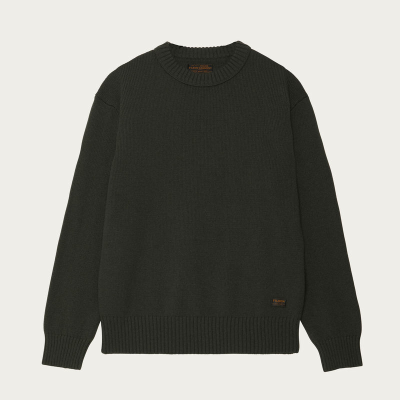 Tacoma crewneck sweater by Filson | Pine green (Green)