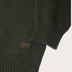 Tacoma crewneck sweater by Filson | Pine green (Green)