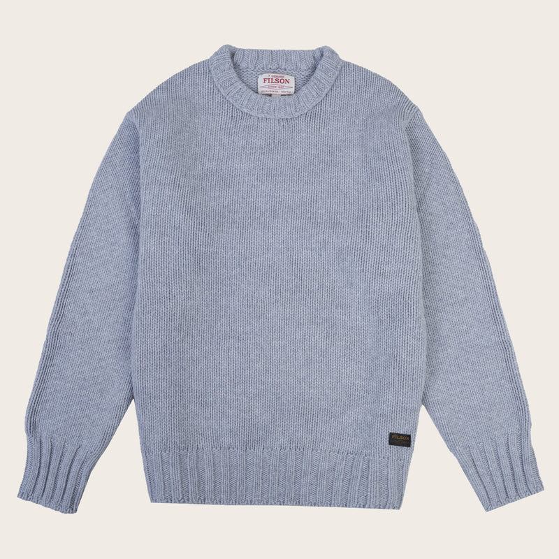 Bristol crewneck sweater by Filson | Iron frost (Blue)