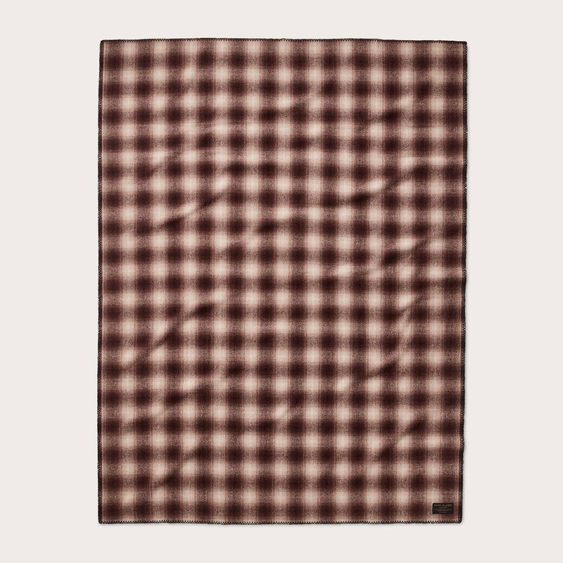 Mackinaw wool blanket by Filson | Brown / tan ombre (Brown)