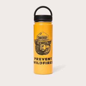 Smokey bear insulated water bottle by Filson | Gold / smokey (Yellow)