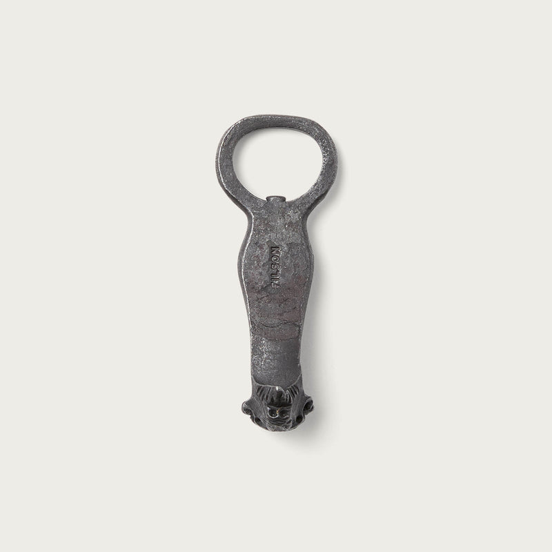Bison bottle opener by Filson | Steel (Grey)