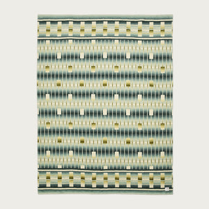 Cotton blanket by Filson | Tan / geometric ombr (Beige)