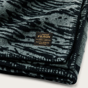 Cotton blanket by Filson | Balsam green / marsh (Blue)