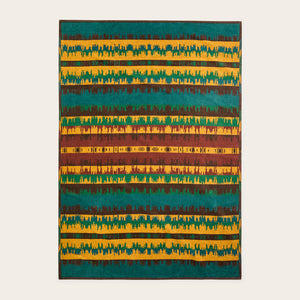 Northern lights cotton blanket by Filson | Dark tan multi (Multicolor)