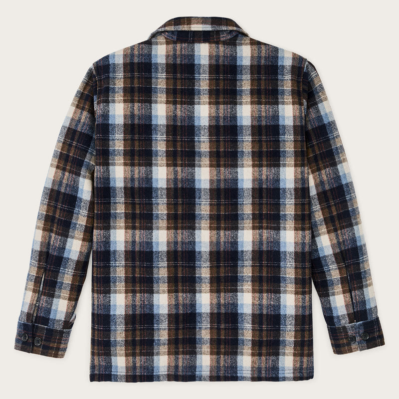 Wool jac-shirt by Filson | Brown / light blue m (Multicolor)