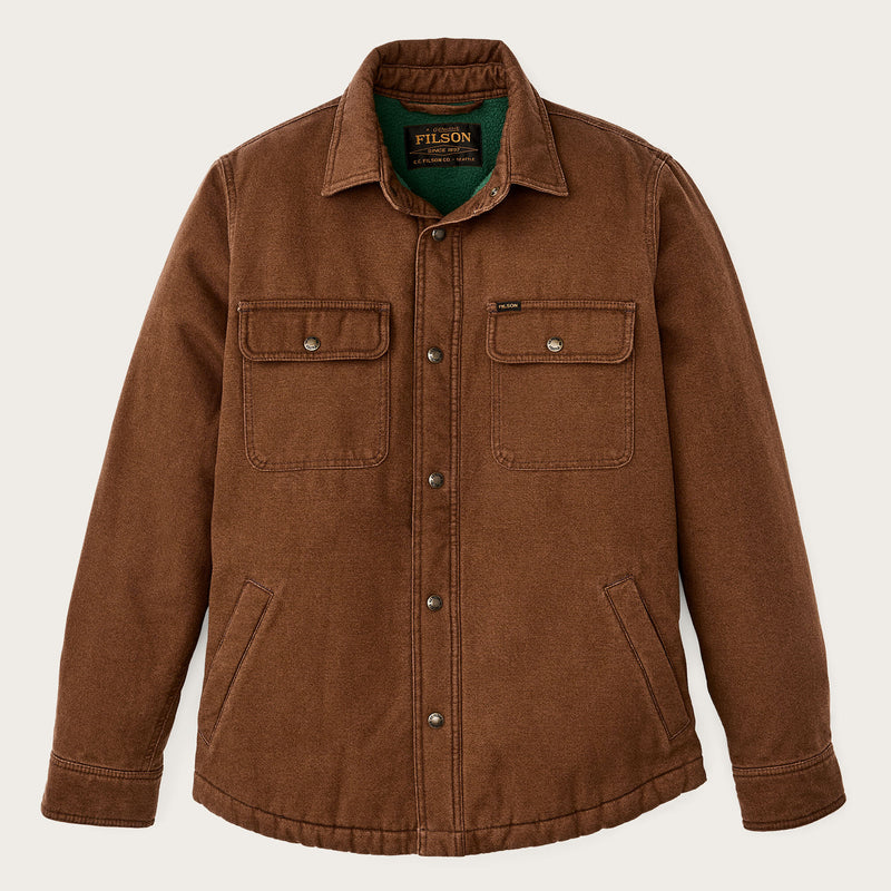 Surchemise « jac-shirt » doublée de polaire par Filson | Brown (Brown)