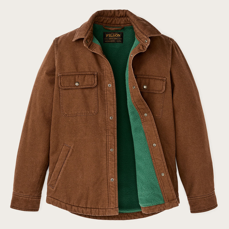 Surchemise « jac-shirt » doublée de polaire par Filson | Brown (Brown)