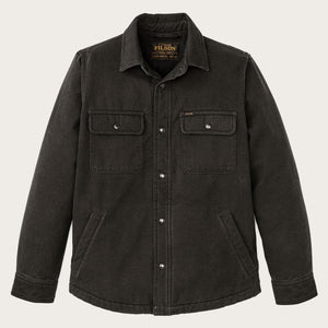 Surchemise « jac-shirt » doublée de polaire par Filson | Peat (Black)