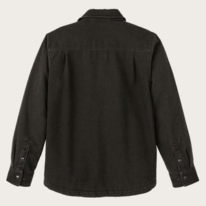Surchemise « jac-shirt » doublée de polaire par Filson | Peat (Black)