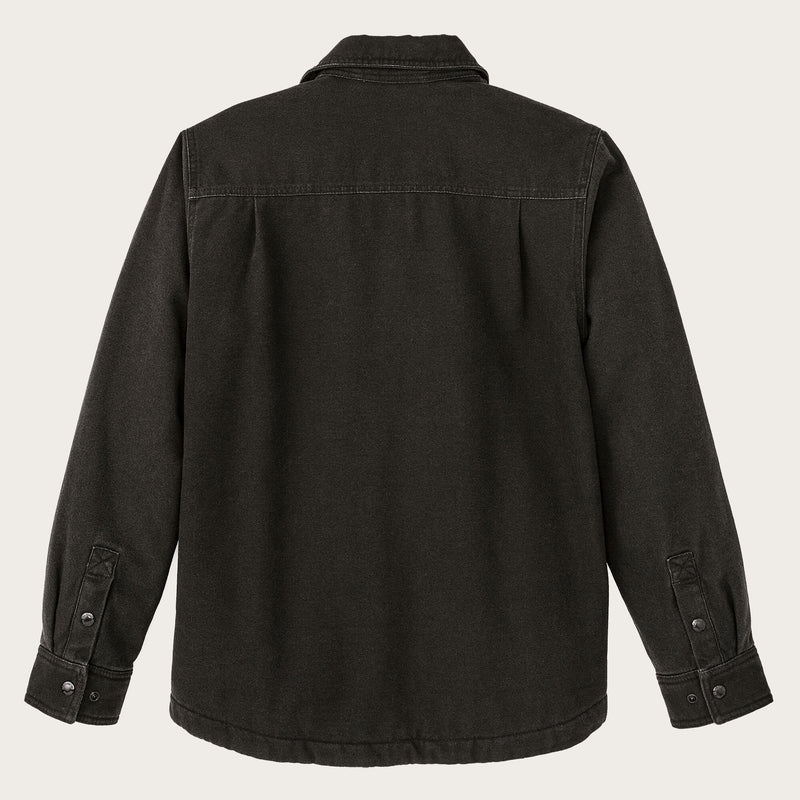 Surchemise « jac-shirt » doublée de polaire par Filson | Peat (Black)
