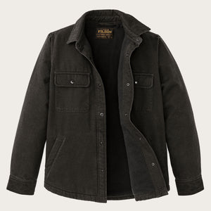 Surchemise « jac-shirt » doublée de polaire par Filson | Peat (Black)