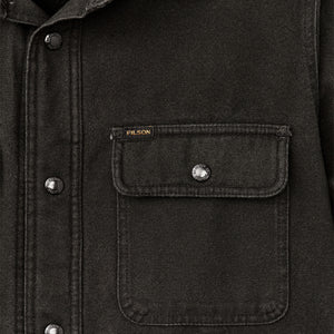 Surchemise « jac-shirt » doublée de polaire par Filson | Peat (Black)