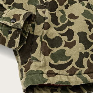 Surchemise « jac-shirt » doublée de polaire par Filson | Tundra shrub camo (Green)