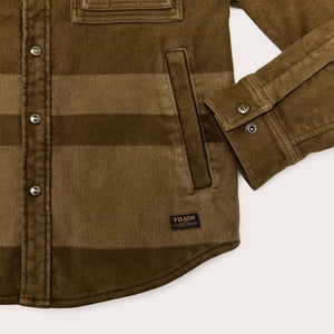 Beartooth jac-shirt by Filson | Marsh olive blanket (Brown)