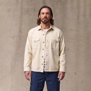 Field jac-shirt by Filson | Washed oatmeal (White)