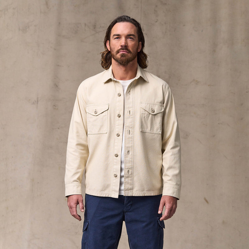 Field jac-shirt by Filson | Washed oatmeal (White)