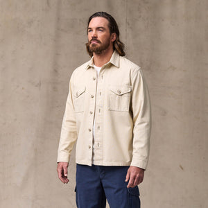 Field jac-shirt by Filson | Washed oatmeal (White)