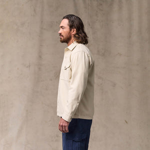 Field jac-shirt by Filson | Washed oatmeal (White)
