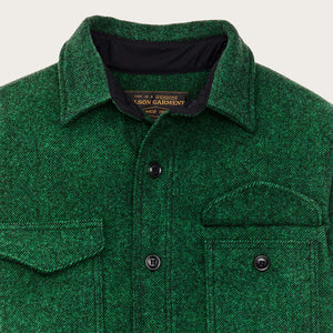 Mackinaw wool jac-shirt by Filson | Kelly green b (Green)