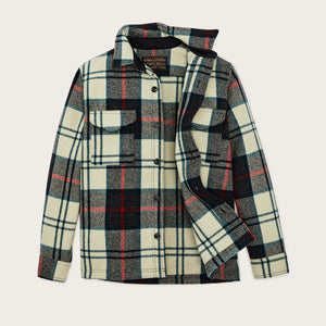 Mackinaw wool jac-shirt by Filson | Cream multi p (Multicolor)