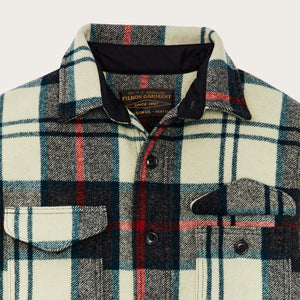 Mackinaw wool jac-shirt by Filson | Cream multi p (Multicolor)