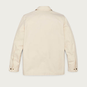 Dry tin cloth forester jac-shirt by Filson | Natural seed (Beige)