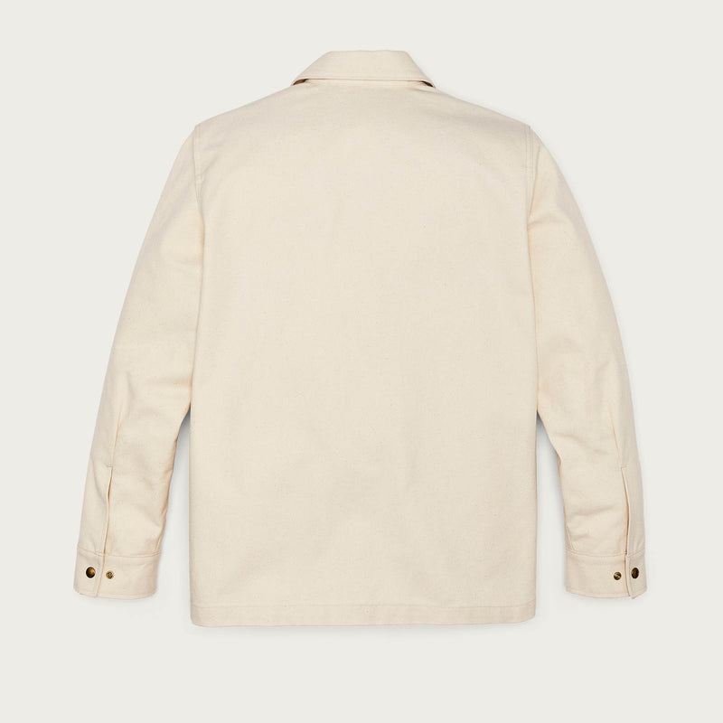 Dry tin cloth forester jac-shirt by Filson | Natural seed (Beige)