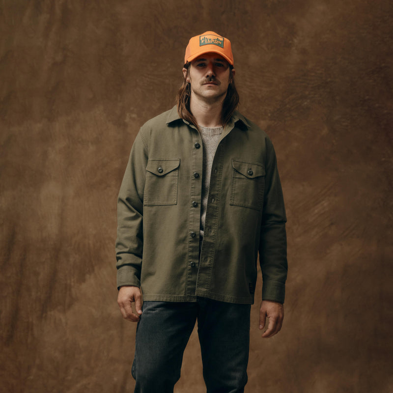 Clarkston jac-shirt by Filson | Surplus green (Green)